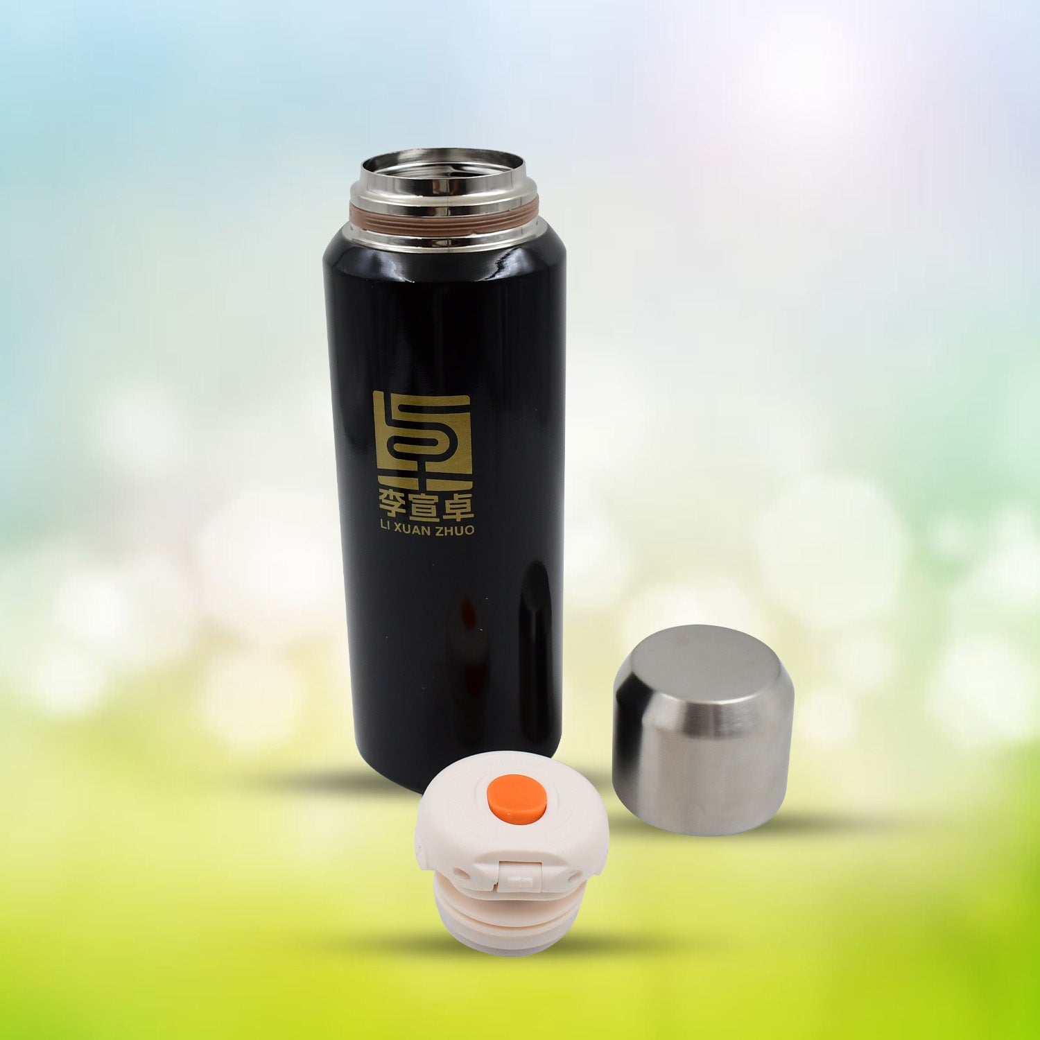 Double Walled Insulated Hot And Cold Water  Tea  Coffee Thermal Bottles (600 Ml) Double Walled Insulated Hot And Cold Water  Tea  Coffee Thermal Bottles (600 Ml)